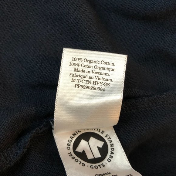 Everlane Mens The Premium-Weight Crew Neck T Shirt Navy Blue XXL - Picture 7 of 8